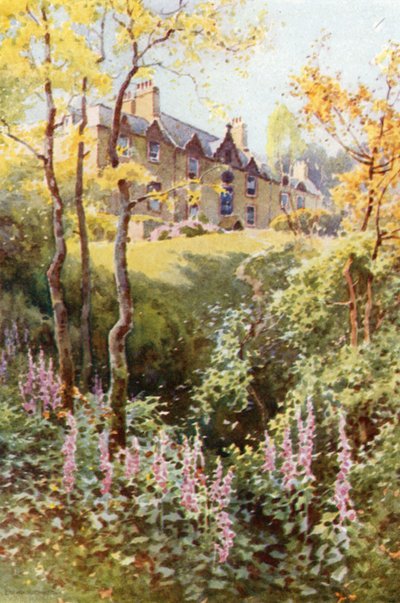 Ashestiel : Première maison de Scott dans le pays des Borders - Ernest William Haslehust