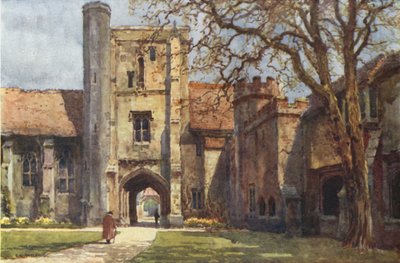 Tour Beaufort et Ambulatory St Cross - Ernest William Haslehust