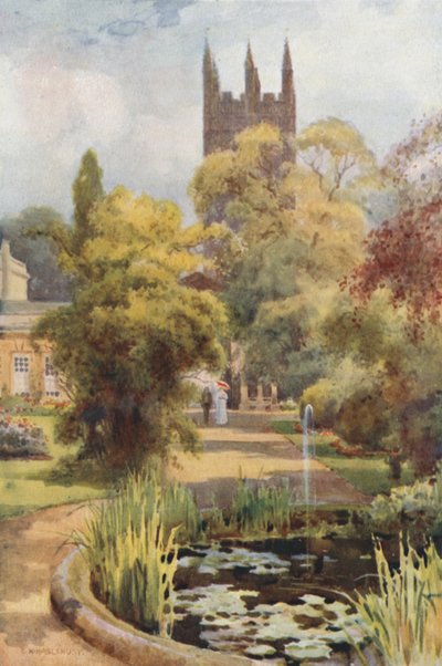Jardins Botaniques et Tour Magdalen - Ernest William Haslehust
