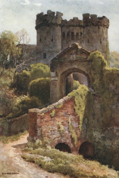 Château de Carisbrooke - Ernest William Haslehust