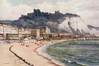 Château de Douvres et Marine Parade - Ernest William Haslehust