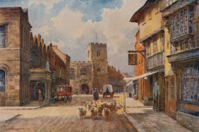 High Street, Stratford-on-Avon - Ernest William Haslehust
