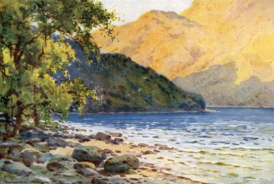 Inverbeg : sur le Loch Lomond, en face de Rowardennan - Ernest William Haslehust
