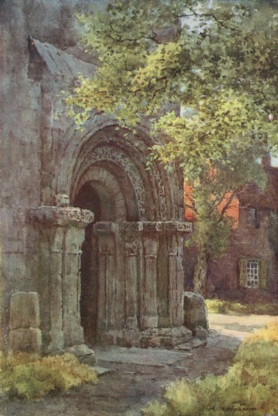 Porche Normand, Tour de Saint-Laurent - Ernest William Haslehust