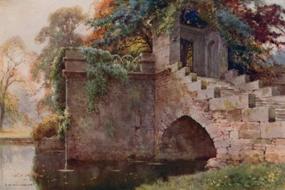 La tonnelle de la reine Mary, Chatsworth - Ernest William Haslehust