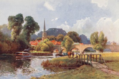 La Tamise : Wallingford - Ernest William Haslehust