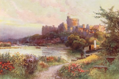 Rivière Thames : Windsor - Ernest William Haslehust