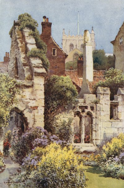 Ruines de la Chapelle Sainte-Anne, Ripon - Ernest William Haslehust