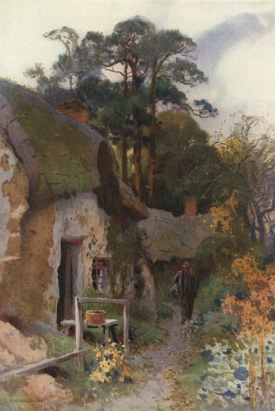 Cottage du squatter - Ernest William Haslehust