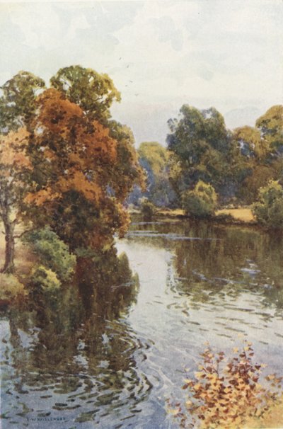La Dee à Eaton - Ernest William Haslehust