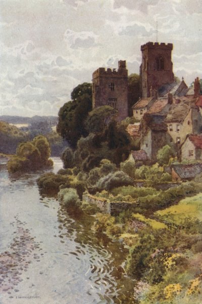 Le Village Ancien de Tanfield - Ernest William Haslehust