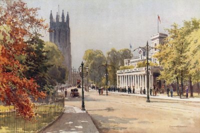 La Parade et la Salle des Pompes, Leamington - Ernest William Haslehust