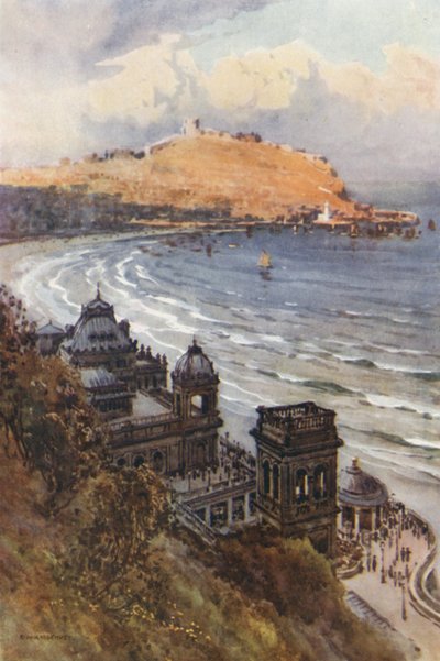 Le Spa et la Baie Sud - Ernest William Haslehust