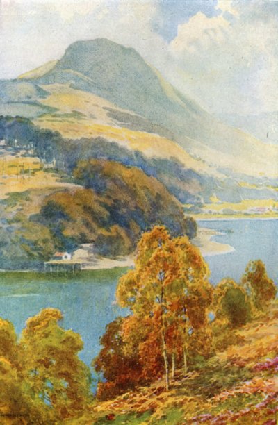 Les Détroits de Balmaha depuis Inch Cailleach - Ernest William Haslehust