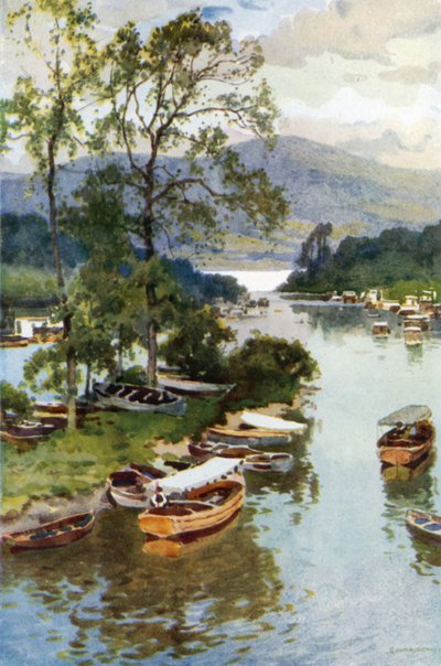 Vue depuis le pont de Balloch - Ernest William Haslehust