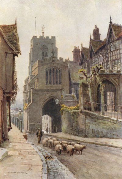 Porte Ouest, Warwick - Ernest William Haslehust
