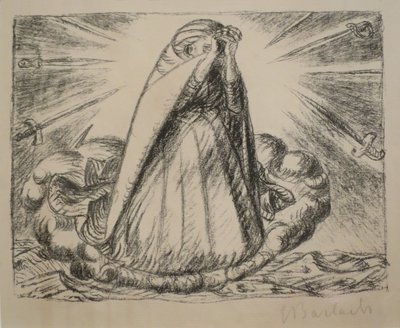 Accordez-nous la paix", par Ernst Barlach, 1916, Musée d