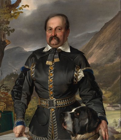 French : Franz Anton Ritter von Jakomini en uniforme de mineur - Ernst Christian Moser