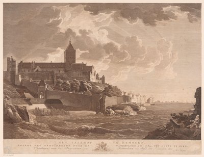 Vue du Valkhof à Nimègue - Ernst Karl Gottlieb Thelott