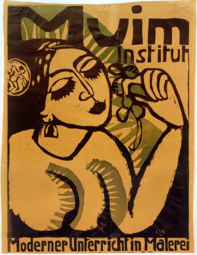 Affiche Muim Institut - Ernst Ludwig Kirchner