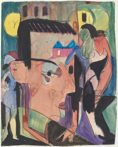 Autoportrait - Ernst Ludwig Kirchner