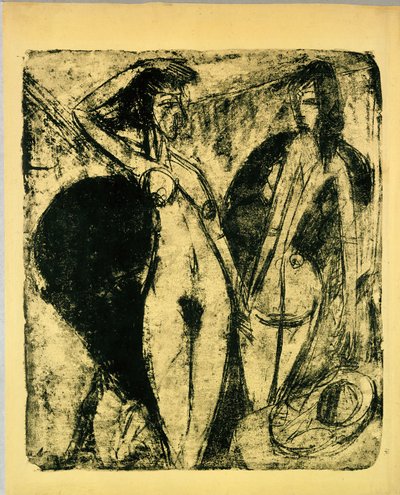 Tanzende Akte - Ernst Ludwig Kirchner