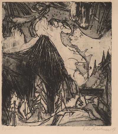 Le Seehorn - Ernst Ludwig Kirchner