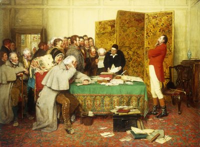 Interview de leur membre - Bail refusé, 1879 - Erskine Nicol