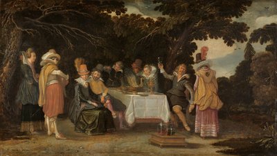 Fête en plein air - Esaias van de Velde
