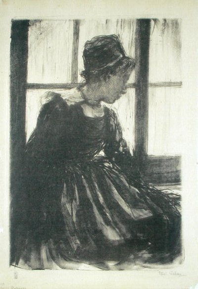Jeune femme bretonne - Ethel Gabain