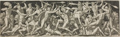 Combats et triomphes : La bataille des hommes nus - Etienne Delaune