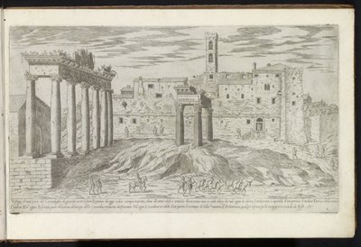 Forum Romanum à Rome - Etienne Duperac