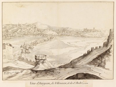 Martellage 1608 Pont Saint Benezet - Etienne Martellange