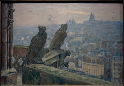 Paris vu de Notre-Dame - Etienne Moreau Nelaton