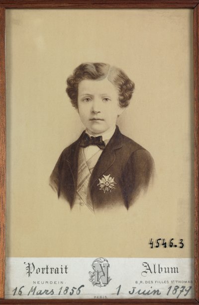 Portrait du prince impérial - Etienne & Neurdein Louis Antonin (1846 p. 1915) Neurdein