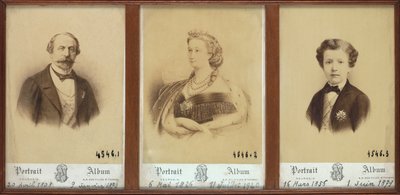 Portrait de la famille Imperiale - Etienne & Neurdein Louis Antonin (1846 p. 1915) Neurdein