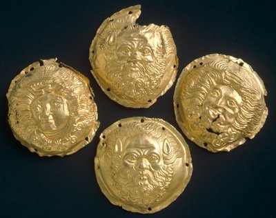Clous en or, de Todi (Ombrie). Civilisation étrusque, IVe siècle av. J.-C. - Etruscan