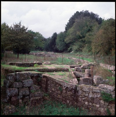 Civilisation étrusque : vue du site de Véies 8ème-4ème siècle av. J.-C. (art étrusque : vue du site de Véies, 8ème-4ème siècle av. J.-C.) Latium Italie - Etruscan Etruscan
