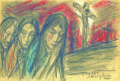 Christus am Kreuz - Eugeen van Mieghem