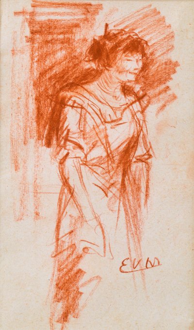 Elegante Dame - Eugeen van Mieghem