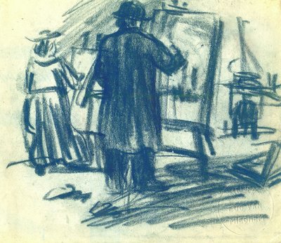Der Maler René Bosiers - Eugeen van Mieghem