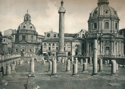 Forum de Trajan, Rome, Italie, 1927 - Eugen Poppel
