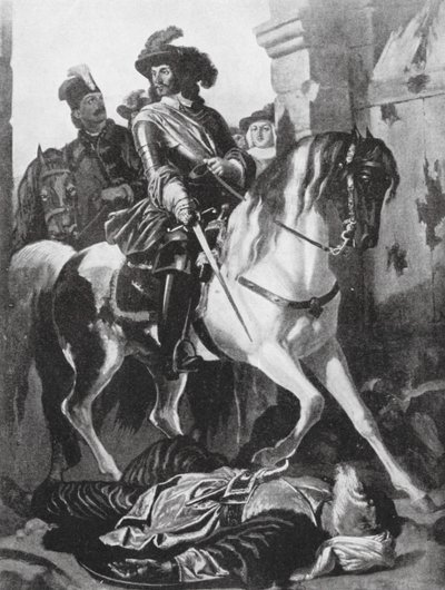 Ofen (Buda) pris aux Turcs - Eugen von (after) Blaas