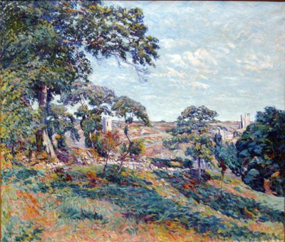 Vue de Corzant, Creuse, vers 1910 - Eugene Alluaud