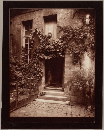 Cour à Rouen - Eugène Atget