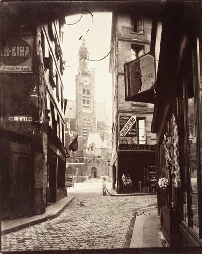 Rue de la Montagne Sainte-Geneviève - Eugène Atget