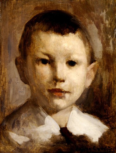 Étude pour le portrait de Marcel Lacarriere - Eugène Carrière
