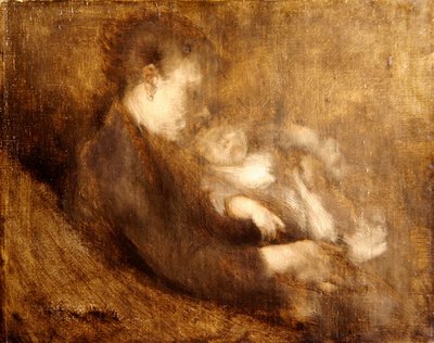 Femme et enfant - Eugène Carrière