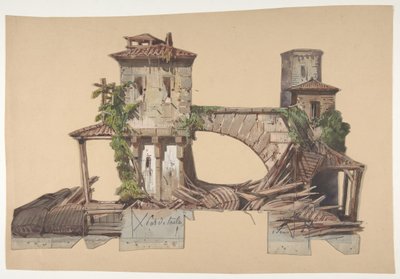 Décor de scène à l