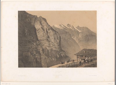 Vue sur la Wengernalp - Eugene Ciceri